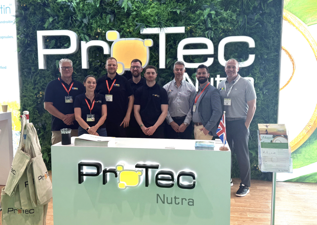 ProTec Nutra Team at Vitafoods Europe 2025 Barcelona